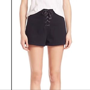 Rag & bone jean lace-up shorts